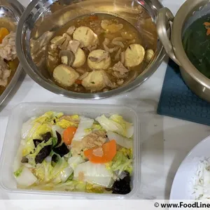 Trial Tingkat - 3 Dishes + 1 soup/ 4 Dishes (5 days)