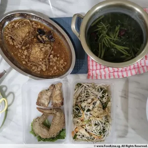 Trial Tingkat - 3 Dishes + 1 soup/ 4 Dishes (5 days)