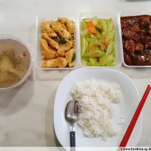 Trial Tingkat - 3 Dishes + 1 soup/ 4 Dishes (5 days)