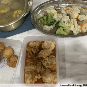 Jessie Catering Tingkat Meal - 3 dishes + 1 soup/ 4 dishes (10 days) - Promotion!
