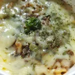 Minced Shroom Tomato Pasta (The option of adding cheese!: Double Cheese Minced Shroom Tomato (Dairy))
