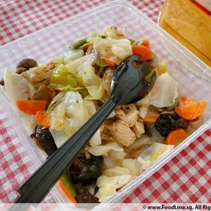 香炒素根包菜 Cabbage w/ Assorted Mushroom (NEW)