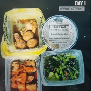Lunch/Dinner Tingkat (5 Days, 3 Dishes + Soup OR 4 Dishes)