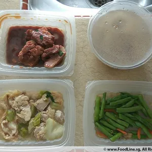 Lunch Tingkat (20 Days, 3 Dishes + Soup OR 4 Dishes)