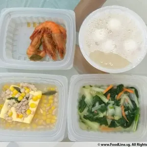 Lunch Tingkat (20 Days, 3 Dishes + Soup OR 4 Dishes)