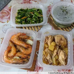 Lunch/Dinner Tingkat (5 Days, 3 Dishes + Soup OR 4 Dishes)