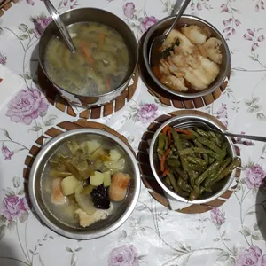 Lunch/Dinner Tingkat (10 Days, 3 Dishes + Soup OR 4 Dishes)