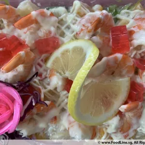 什果沙律虾球 (去壳) Salad Prawn w/ Cocktail (De-Shell)