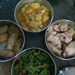 Dinner Tingkat (20 Days, 3 Dishes + Soup OR 4 Dishes)