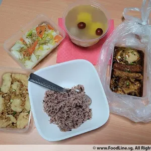 Tingkat - 3 Dishes + 1 soup/ 4 Dishes  (20 days)(Lunch)