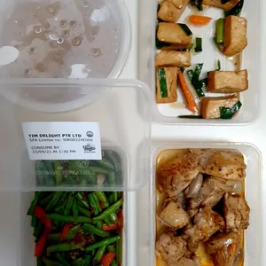 20 Days Lunch/Dinner Tingkat (3 Dishes + 1 Soup OR 4 Dishes) 2pax only