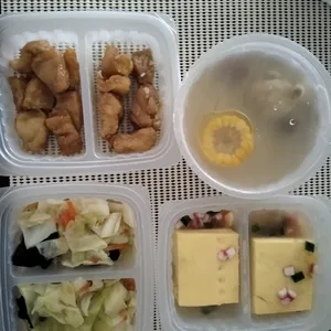 Lunch Tingkat (20 Days, 3 Dishes + Soup OR 4 Dishes)