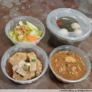 Tingkat - 3 Dishes + 1 soup/ 4 Dishes  (20 days)(Lunch)
