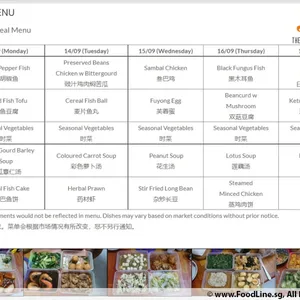 Jessie Catering Tingkat Meal - 3 dishes + 1 soup/ 4 dishes (10 days) - Promotion!