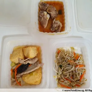 Lunch/Dinner Tingkat (5 Days, 3 Dishes + Soup OR 4 Dishes)