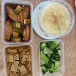 Tingkat - 3 Dishes + 1 soup/ 4 Dishes  (20 days)(Lunch)