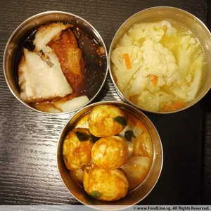 Dinner Tingkat (20 Days, 3 Dishes + Soup OR 4 Dishes)