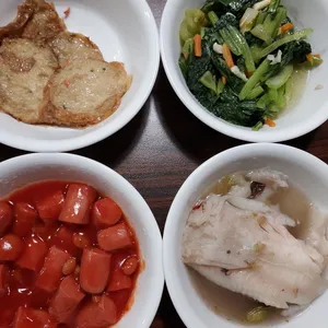 Dinner Tingkat (20 Days, 3 Dishes + Soup OR 4 Dishes)