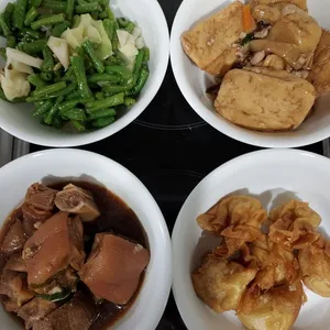 Dinner Tingkat (20 Days, 3 Dishes + Soup OR 4 Dishes)