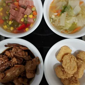 Dinner Tingkat (20 Days, 3 Dishes + Soup OR 4 Dishes)