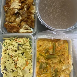 Jessie Catering Tingkat Meal - 3 dishes + 1 soup/ 4 dishes (20 days)