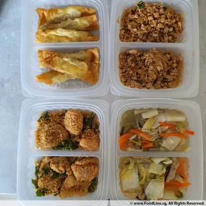 Lunch Tingkat (20 Days, 3 Dishes + Soup OR 4 Dishes)