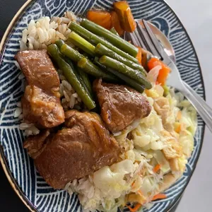 Tingkat - 3 Dishes + 1 soup/ 4 Dishes  (20 days)(Lunch)
