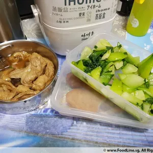 Tingkat - 3 Dishes + 1 soup/ 4 Dishes  (20 days)(Lunch)