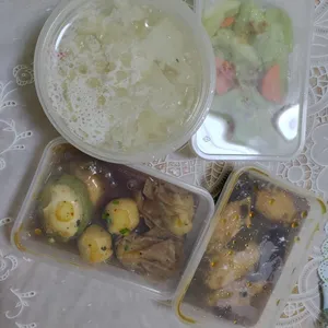 Trial Tingkat - 3 Dishes + 1 soup/ 4 Dishes (5 days)(Lunch)