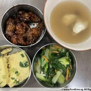 Dinner Tingkat (20 Days, 3 Dishes + Soup OR 4 Dishes)