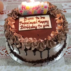 Eggless Coco Chocolate (Size: 7 Inch)