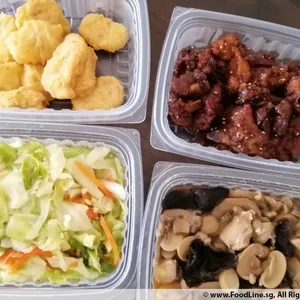 Lunch/Dinner Tingkat (5 Days, 3 Dishes + Soup OR 4 Dishes)