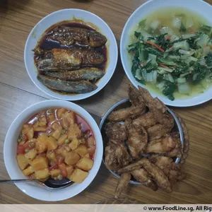 Jessie Catering Tingkat Meal - 3 dishes + 1 soup/ 4 dishes (10 days) - Promotion!