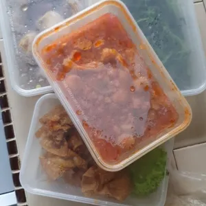 Tingkat - 3 Dishes + 1 soup/ 4 Dishes  (20 days)(Lunch)