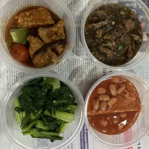 Tingkat - 3 Dishes + 1 soup/ 4 Dishes  (20 days)(Dinner)