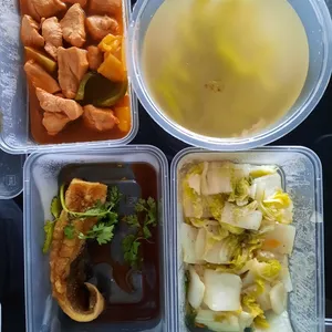 Tingkat Menu (20 Days) in Microwavable Container