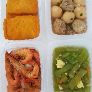 Lunch/Dinner Tingkat (10 Days, 3 Dishes + Soup OR 4 Dishes)