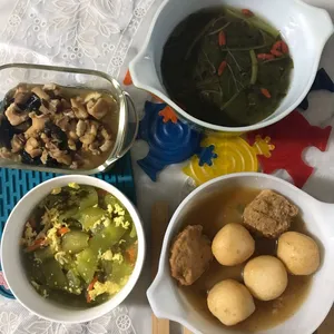 Lunch/Dinner Tingkat (10 Days, 3 Dishes + Soup OR 4 Dishes)