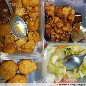 Jessie Catering Tingkat Meal - 3 dishes + 1 soup/ 4 dishes (10 days) - Promotion!