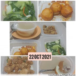 Lunch/Dinner Tingkat (5 Days, 3 Dishes + Soup OR 4 Dishes)