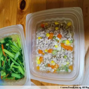 Lunch/Dinner Tingkat (5 Days, 3 Dishes + Soup OR 4 Dishes)