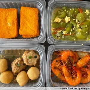 Lunch/Dinner Tingkat (5 Days, 3 Dishes + Soup OR 4 Dishes)