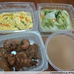 Lunch/Dinner Tingkat (5 Days, 3 Dishes + Soup OR 4 Dishes)