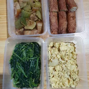 Tingkat Menu (20 Days) in Microwavable Container