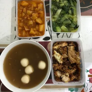 Jessie Catering Tingkat Meal - 3 dishes + 1 soup/ 4 dishes (10 days) - Promotion!