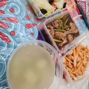 Trial Tingkat - 3 Dishes + 1 soup/ 4 Dishes (5 days)(Lunch)