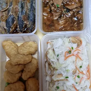 Tingkat - 3 Dishes + 1 soup/ 4 Dishes  (20 days)(Dinner)
