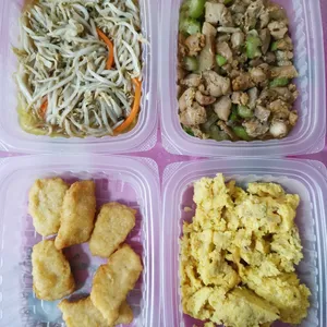 Lunch/Dinner Tingkat (10 Days, 3 Dishes + Soup OR 4 Dishes)