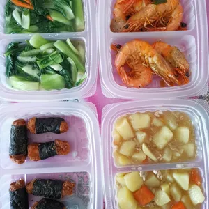 Lunch/Dinner Tingkat (10 Days, 3 Dishes + Soup OR 4 Dishes)