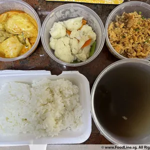 Trial Tingkat - 3 Dishes + 1 soup/ 4 Dishes (5 days)(Lunch)